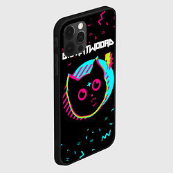 Чехол для iPhone 12 Pro Die Antwoord - rock star cat, цвет: 3D-черный — фото 2