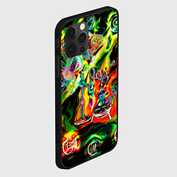 Чехол для iPhone 12 Pro Хамелеон и стихии, цвет: 3D-черный — фото 2