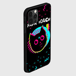 Чехол для iPhone 12 Pro Papa Roach - rock star cat, цвет: 3D-черный — фото 2