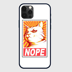 Чехол iPhone 12 Pro Nope - cat