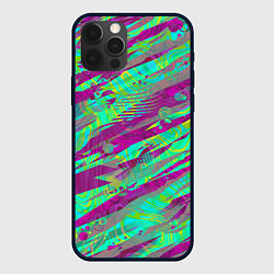 Чехол iPhone 12 Pro Разноцветные паттерны