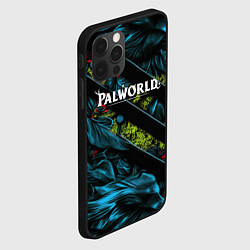 Чехол для iPhone 12 Pro Palworld название игры, цвет: 3D-черный — фото 2