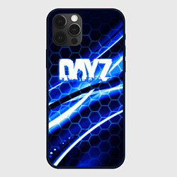 Чехол для iPhone 12 Pro Dayz текстура броня биохазард, цвет: 3D-черный