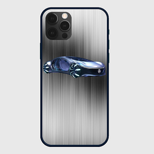 Чехол iPhone 12 Pro Mercedes-benz AVTR / 3D-Черный – фото 1