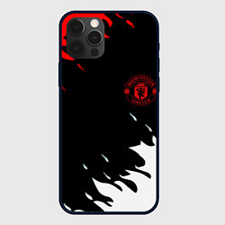 Чехол iPhone 12 Pro Manchester United flame fc