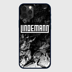 Чехол для iPhone 12 Pro Lindemann black graphite, цвет: 3D-черный