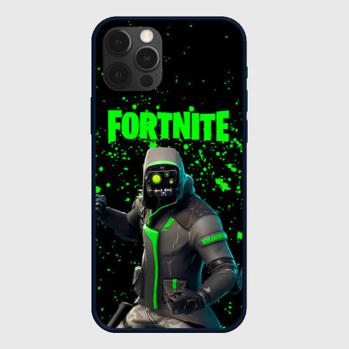 Чехол iPhone 12 Pro Fortnite new / 3D-Черный – фото 1
