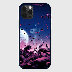 Чехол iPhone 12 Pro Абстрактные частицы в космосе