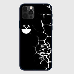 Чехол iPhone 12 Pro Pink floyd текстура рок