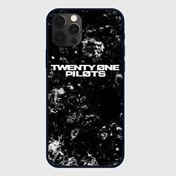 Чехол iPhone 12 Pro Twenty One Pilots black ice