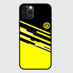 Чехол iPhone 12 Pro Borussia текстура спорт