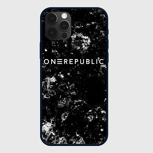 Чехол iPhone 12 Pro OneRepublic black ice / 3D-Черный – фото 1