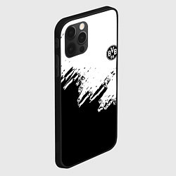 Чехол для iPhone 12 Pro Borussia sport краски, цвет: 3D-черный — фото 2