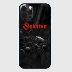 Чехол iPhone 12 Pro Sabaton rock steel band