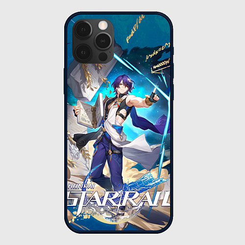 Чехол iPhone 12 Pro Доктор Рацио из Хонкая / 3D-Черный – фото 1