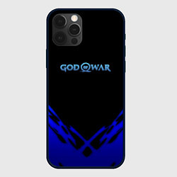 Чехол iPhone 12 Pro God of War geometry steel