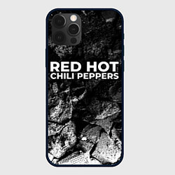 Чехол iPhone 12 Pro Red Hot Chili Peppers black graphite