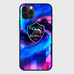 Чехол iPhone 12 Pro Roma неоновый космос