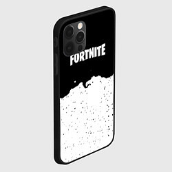 Чехол для iPhone 12 Pro Fortnite тёмная ночь, цвет: 3D-черный — фото 2