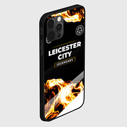 Чехол для iPhone 12 Pro Leicester City legendary sport fire, цвет: 3D-черный — фото 2