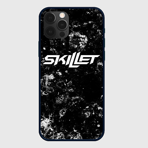 Чехол iPhone 12 Pro Skillet black ice / 3D-Черный – фото 1