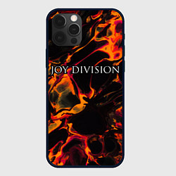 Чехол iPhone 12 Pro Joy Division red lava