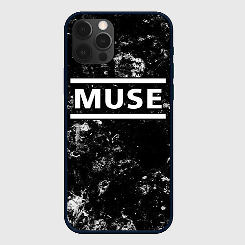 Чехол iPhone 12 Pro Muse black ice / 3D-Черный – фото 1