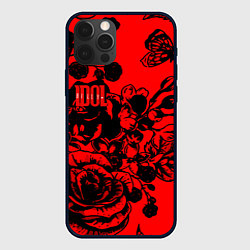 Чехол iPhone 12 Pro Билли Айдол rock rose band