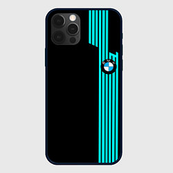 Чехол iPhone 12 Pro BMW sport line geometry