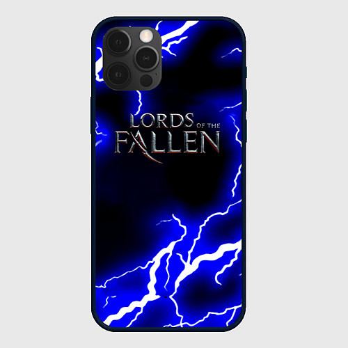 Чехол iPhone 12 Pro Lord of the fallen steel storm / 3D-Черный – фото 1