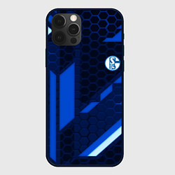 Чехол iPhone 12 Pro Schalke 04 sport geometry