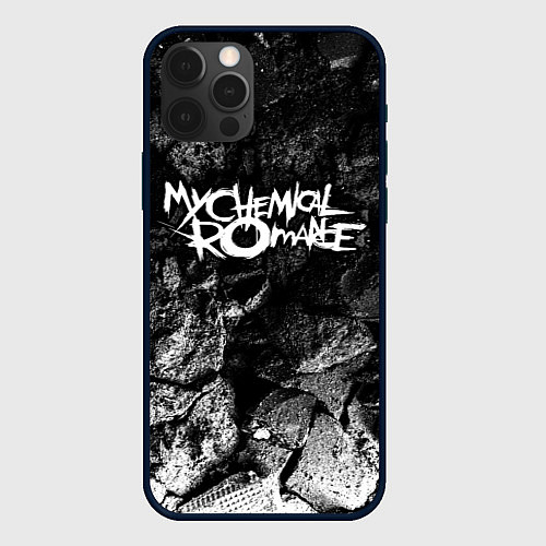 Чехол iPhone 12 Pro My Chemical Romance black graphite / 3D-Черный – фото 1