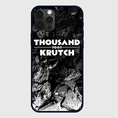 Чехол iPhone 12 Pro Thousand Foot Krutch black graphite / 3D-Черный – фото 1