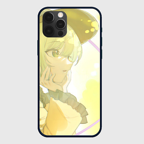 Чехол iPhone 12 Pro Touhou Project Койши Комейдзи cute / 3D-Черный – фото 1