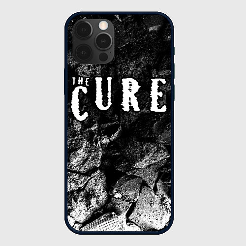 Чехол iPhone 12 Pro The Cure black graphite / 3D-Черный – фото 1