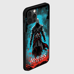 Чехол для iPhone 12 Pro Assassins creed подводный город, цвет: 3D-черный — фото 2