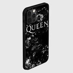 Чехол для iPhone 12 Pro Queen black ice, цвет: 3D-черный — фото 2
