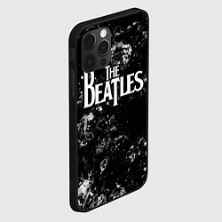 Чехол для iPhone 12 Pro The Beatles black ice, цвет: 3D-черный — фото 2