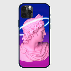 Чехол iPhone 12 Pro Vaporwave neon