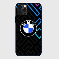 Чехол для iPhone 12 Pro Bmw абстракция, цвет: 3D-черный