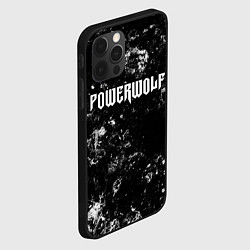 Чехол для iPhone 12 Pro Powerwolf black ice, цвет: 3D-черный — фото 2