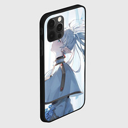 Чехол для iPhone 12 Pro Sousou no Frieren Фрирен beautiful, цвет: 3D-черный — фото 2