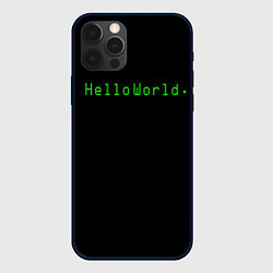 Чехол iPhone 12 Pro Hello world