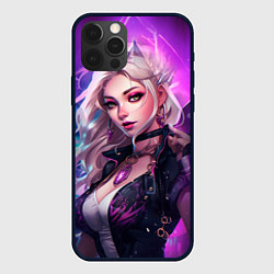 Чехол iPhone 12 Pro League of Legends Kaisa Kda style