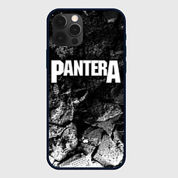 Чехол для iPhone 12 Pro Pantera black graphite, цвет: 3D-черный