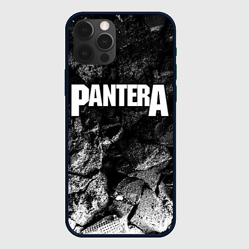 Чехол iPhone 12 Pro Pantera black graphite / 3D-Черный – фото 1