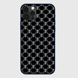 Чехол iPhone 12 Pro Mechanic skull