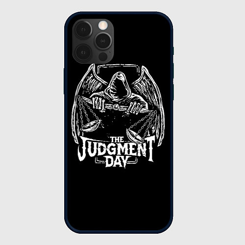 Чехол iPhone 12 Pro The Judgment Day / 3D-Черный – фото 1