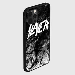 Чехол для iPhone 12 Pro Slayer black graphite, цвет: 3D-черный — фото 2