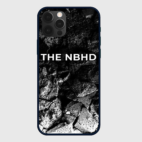 Чехол iPhone 12 Pro The Neighbourhood black graphite / 3D-Черный – фото 1